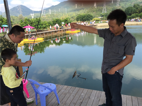 鵬城美麗鄉村之農家樂釣魚釣蝦